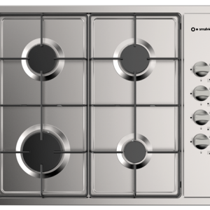 Hob - 60cm size (1012674013) Gas - stainless steel Basic Inox 63