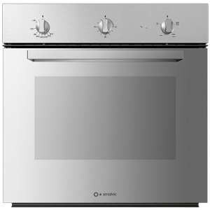 Oven - 60cm size (1020267512) Gas - glass - stainless steel Basic Inox 60