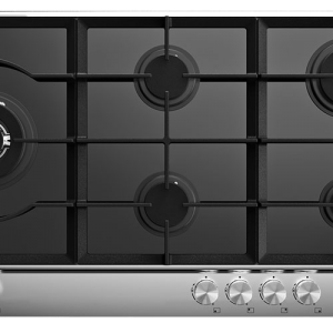 Hob - 90cm size (1018520405) Gas - glass - stainless steel Linear 90