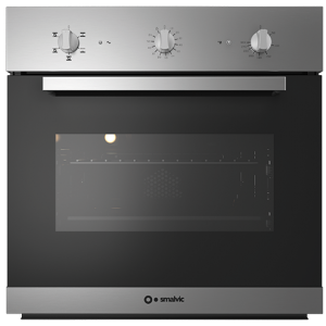 Oven - 60cm size (1017237507) Electric - Multifunction - glass - stainless steel Basic Inox 6-0